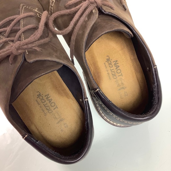 Naot Chief Nubuck Leather lace up Oxfords Airport friendly SZ 42 US 11 / 11.5 main image 4